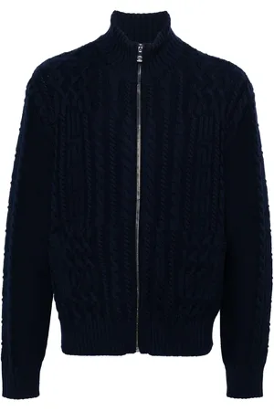 VERSACE Kabelstrikket cardigan