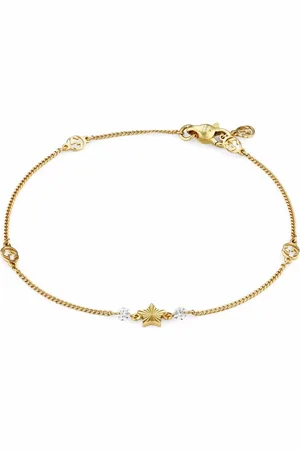 Gucci Armbånd med vedhæng i 18 karat guld