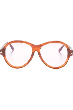 Tom Ford Camryn solbriller med rundt stel