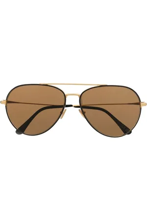 Tom Ford Runde tonede solbriller