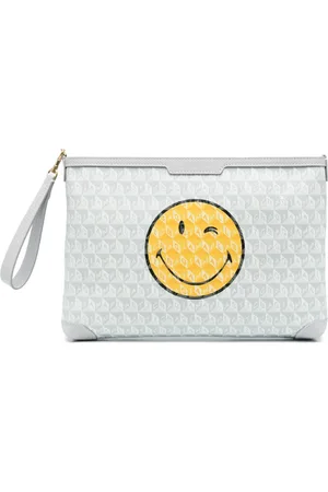 Anya Hindmarch I Am A Plastic Bag Wink clutch