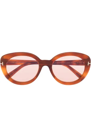 Tom Ford Lily solbriller med rundt stel