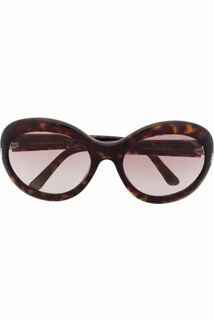 Tom Ford Solbriller med skildpaddeeffekt