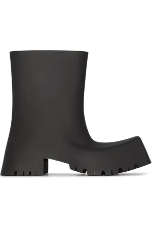 Balenciaga Trooper gummistøvler med blokhæl