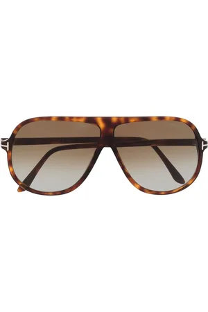 Tom Ford Solbriller med skildpaddeeffekt