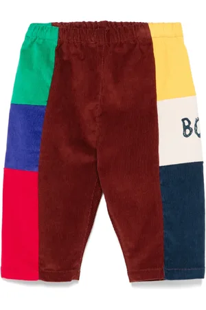 Bobo Choses Fløjlsbukser med colourblocking