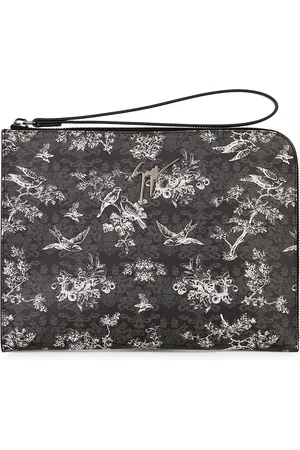 Giuseppe Zanotti Fabian clutch med blomstertryk