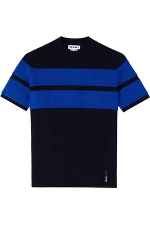 SUNNEI Stribet T-shirt med korte ærmer