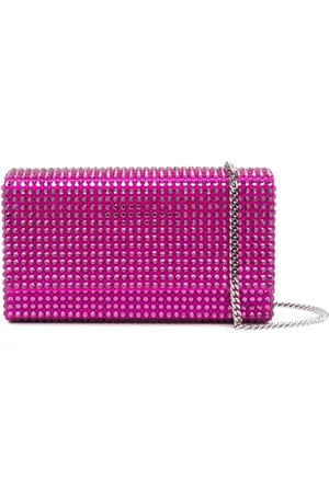 Amina Muaddi Mini Paloma Supera clutch