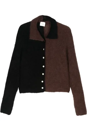 ALYSI Cardigan med colourblocking