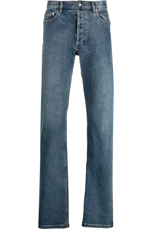 A.P.C. Jeans med lige ben og mellemhøj talje