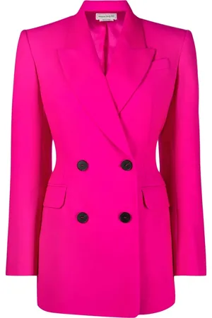 Alexander McQueen Dobbeltradet blazer