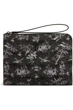 Giuseppe Zanotti Clutch-taske med Fabian botanisk tryk