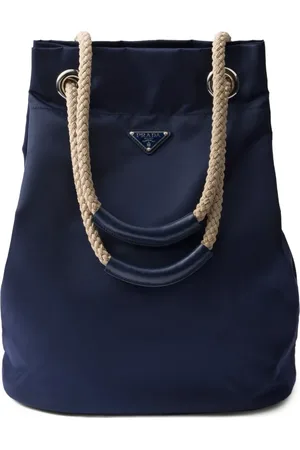 Prada Re-Nylon tote med snoretræk