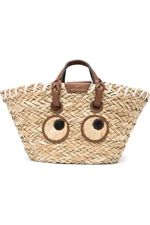 Anya Hindmarch Eyes seagrass stråtaske