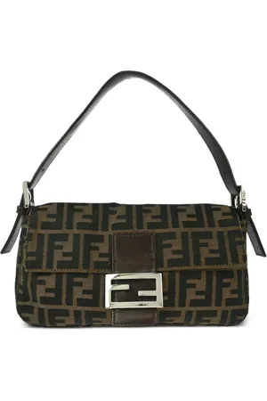 Fendi Zucca Baguette håndtaske fra 1990-2000