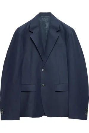 Prada Enkeltradet blazer i hør