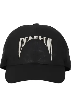 Rick Owens Baseballkasket med logobroderi