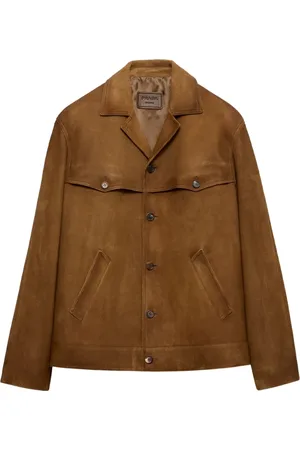Prada Blazer i ruskind