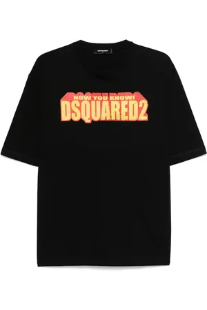 Dsquared2 T-shirt med slogantryk