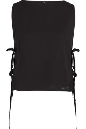 Karl Lagerfeld Strandtop med logo