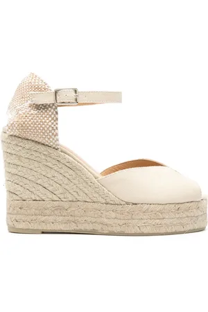 Castaner Bianca 105mm espadriller i vævet bast