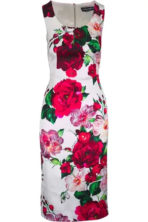 Dolce & Gabbana Kjole med blomstertryk