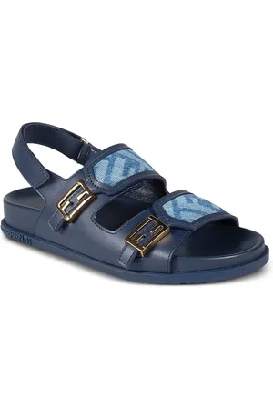 Fendi Sandaler med læderpaneler