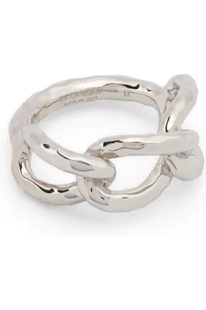 Jil Sander Ring med sammenflettet design