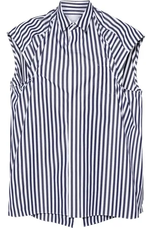 SACAI ærmeløs bluse med lagdesign
