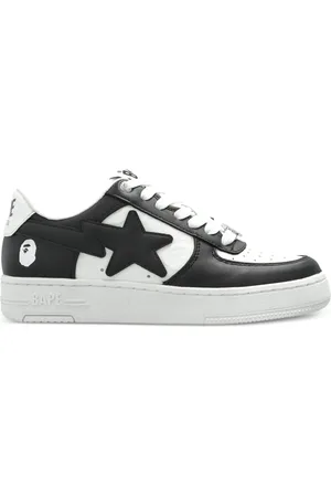 A Bathing Ape Low-top sneakers med stjerneudsmykning