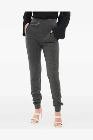 Saint Laurent Leggings i kashmir med høj talje