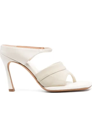 Sportmax 100mm mules i læder med tårem