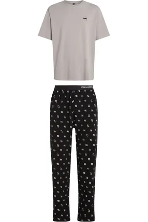 Karl Lagerfeld Ikon-prikket pyjamassæt