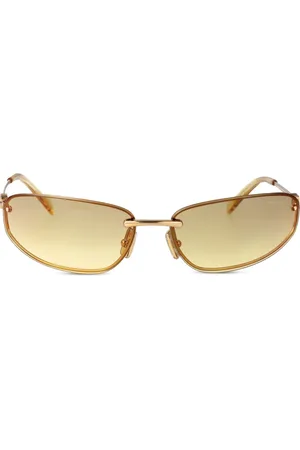 Miu Miu Solbriller med shield-stel