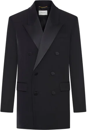 Saint Laurent Dobbeltradet blazer