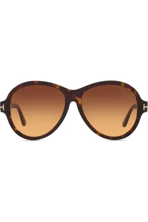 Tom Ford Camryn solbriller med rundt stel