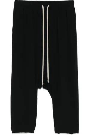 Rick Owens Cropped bukser med snoretræk