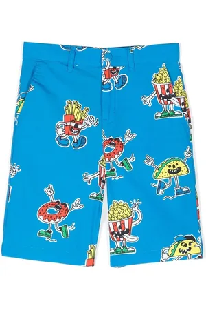 Stella McCartney Chino-shorts med grafisk tryk