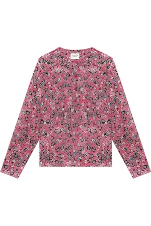 Marant Etoile Maria bluse med abstrakt tryk