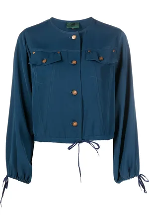 Jean Paul Gaultier Bluse uden krave med knapper fra 80