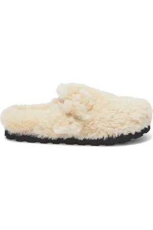 Jil Sander Sandaler i lammeskind med rund tå