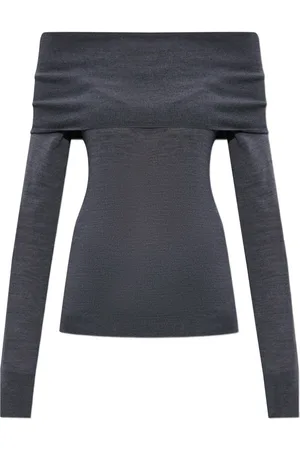 Stella McCartney Sweater med off-shoulder-snit
