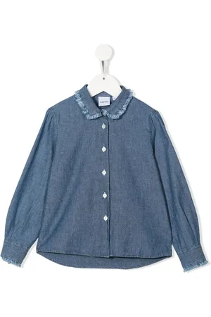 Aspesi Denimskjorte med knaplukning