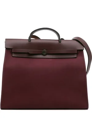 Hermès 2015 Toile Herbag Zip 39 satchel