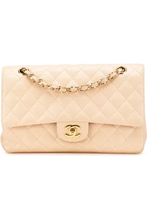CHANEL Medium Double Flap skuldertaske i kaviar-læder fra 2009-2010