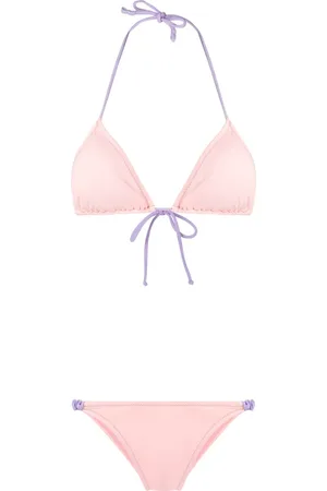 Reina Olga Scrunchie bikini med halterneck