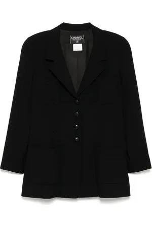 CHANEL Enkeltradet blazer fra 1997