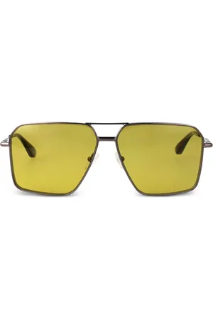 Alexander McQueen Pilot-solbriller
