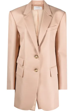 Sportmax Enkeltradet blazer med hakrevers